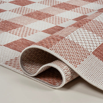 Darcy Traditional Geometric Bold Gingham Area Rug